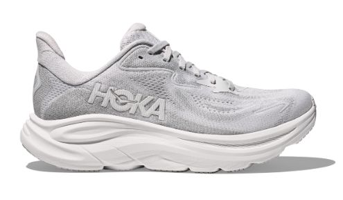 Hoka Clifton 10 Womens, Color: Cosmic Grey/Stardust, Size: 6