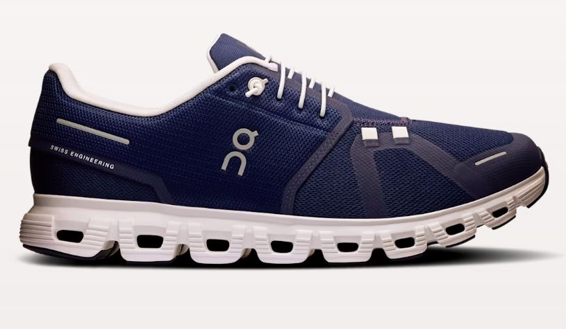 On Running Cloud 6 Mens, Color: Midnight/White, Size: 9