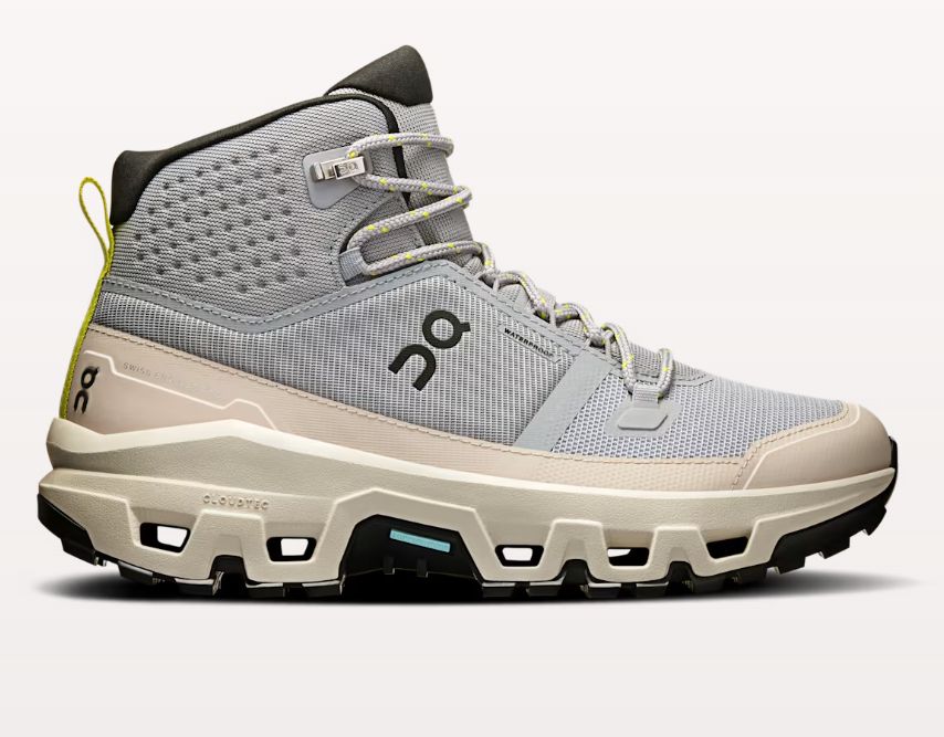 On Running Cloudrock Mid WP Women's, Color: Alloy/Ice, Size: 6