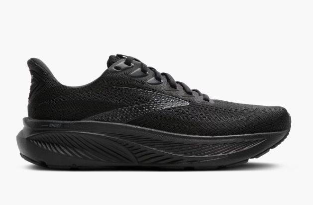 Brooks Ghost 17 Mens, Color: Black/Black/Ebony, Size: 8