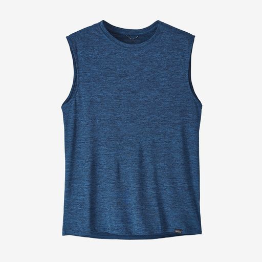 Patagonia Sleeveless Cap Cool Daily Shirt Mens, Color: Viking Blue, Size: M