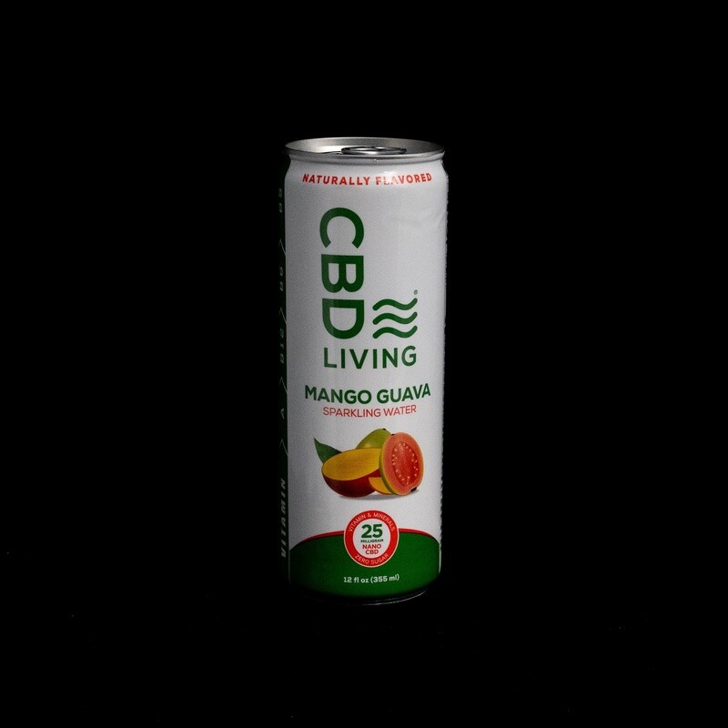 CBD Living Mango Guava Sparkling Water