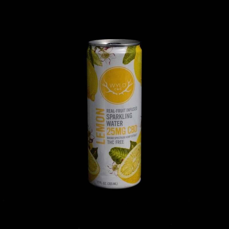 Wyld CBD Drinks - Lemon Sparkling Water