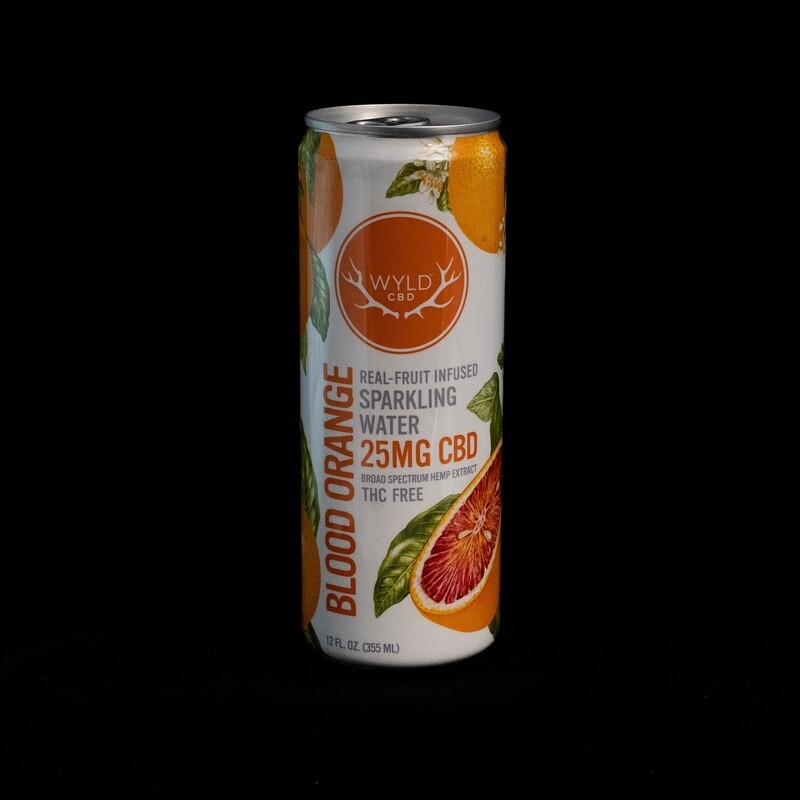 Wyld CBD Drinks - Blood Orange Sparkling Water