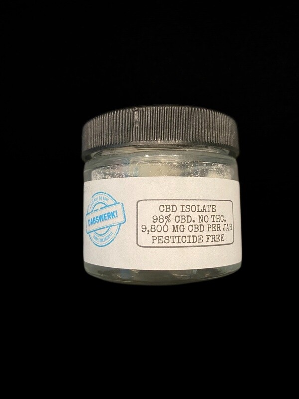 Dabswerk 10 Gram 98% CBD Isolate