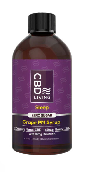 CBD Living Grape CBD + CBN SLEEP AID SYRUP