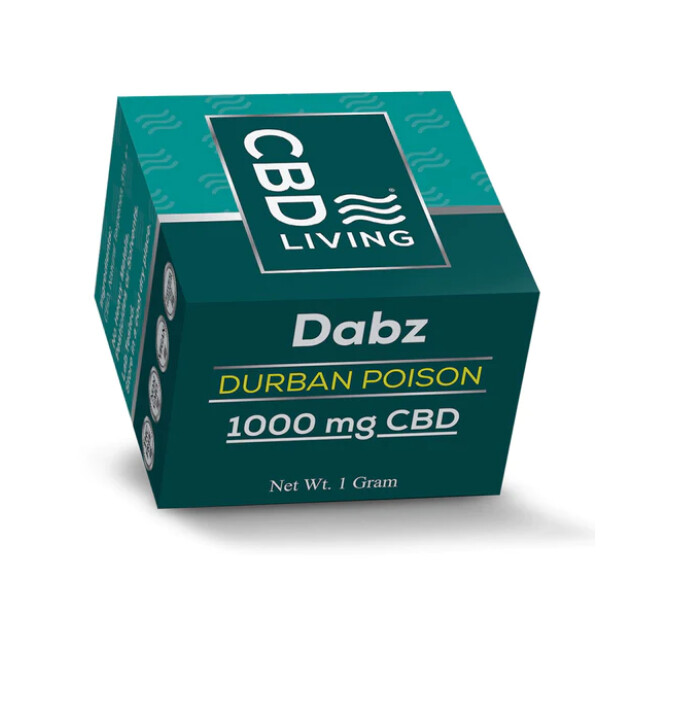 CBD Living DABZ - DURBAN POISON 1G