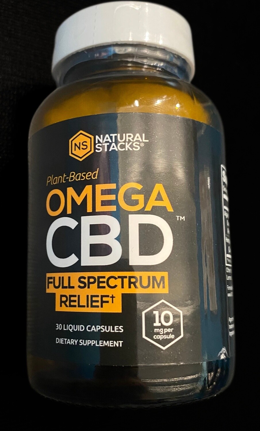 Natural Stacks OMEGA CBD FULL SPECTRUM RELIEF BRAIN PILLS