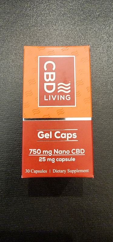 CBD Living Gel Caps 750mg