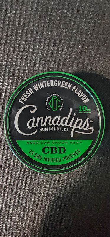 Cannadips Wintergreen CBD