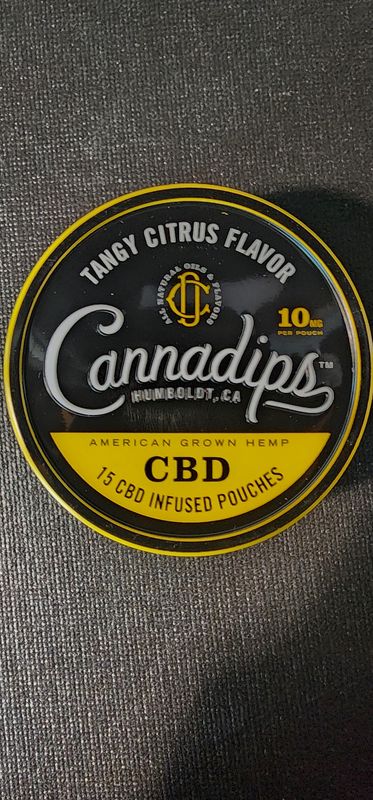 Cannadips Tangy Citrus CBD