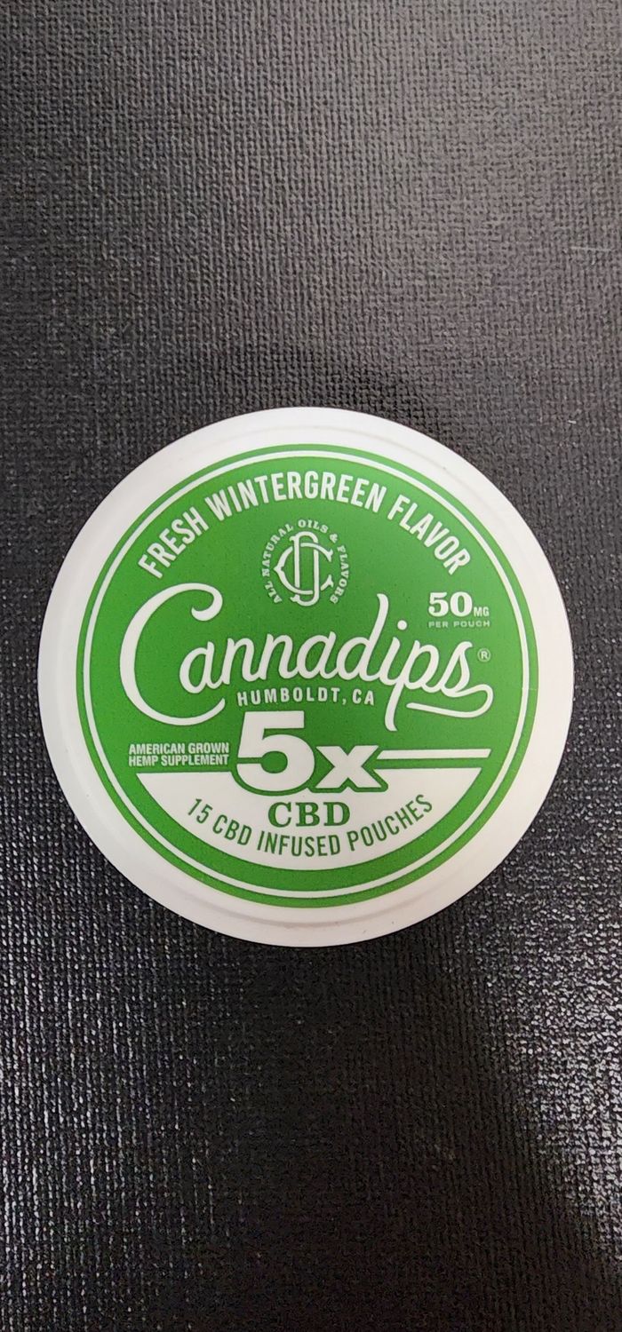 Cannadips 5x CBD Wintergreen