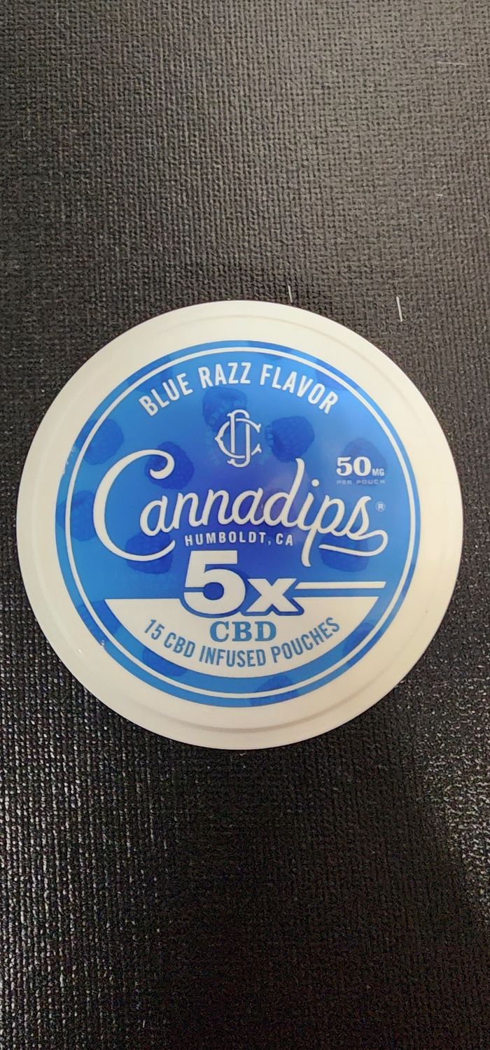 Cannadips 5x Blue Razz