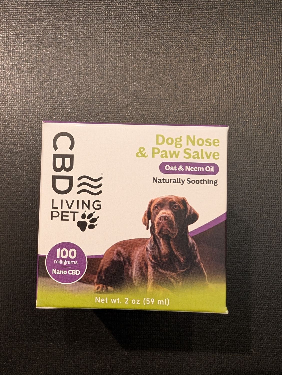 CBD Living Dog Nose and Paw Salve