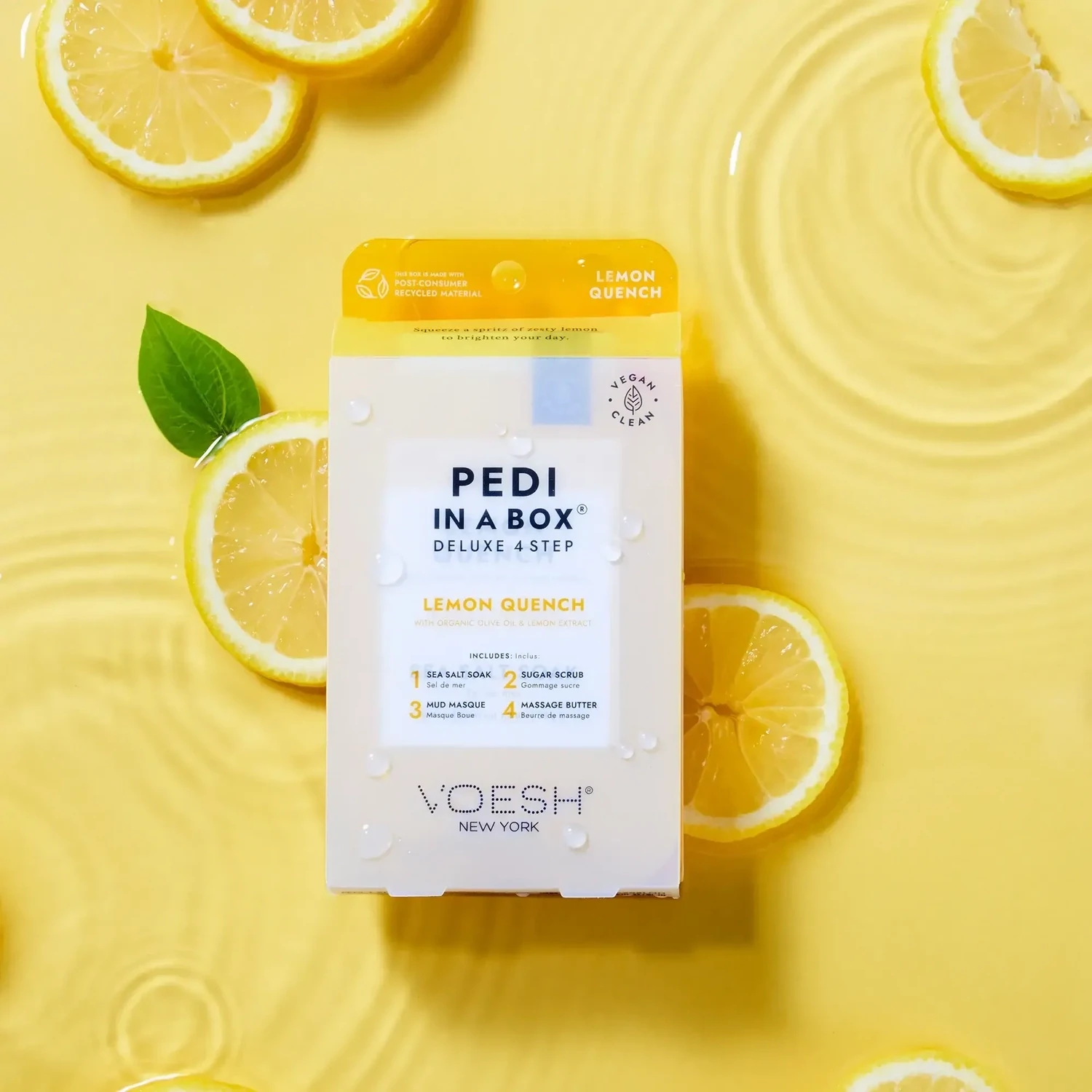 Pedi In A Box Deluxe 4 Step Lemon Quench