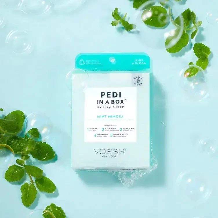 Pedi in a Box O2 Fizz 5 Step Mint Mimosa