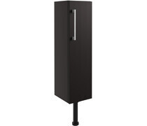Elsie 200mm Slim Base Unit - Matt Graphite Grey
