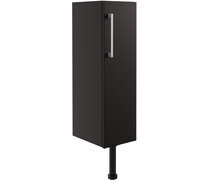 Elsie 200mm Toilet Roll Holder - Matt Graphite Grey