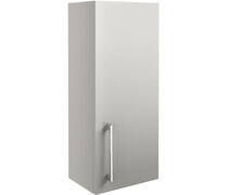 Elsie 300mm Wall Unit - Light Grey Gloss