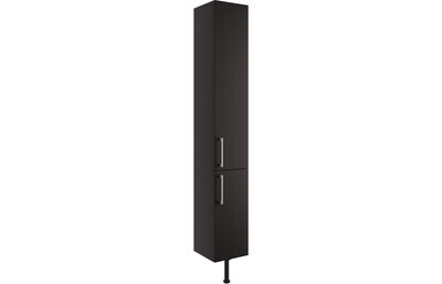 Elsie 300mm 2 Door Tall Unit - Matt Graphite Grey Elsie 300mm 2 Door Tall Unit - Matt Graphite Grey