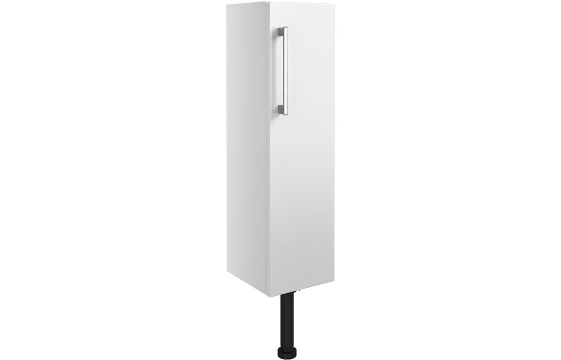 Elsie 200mm Slim Base Unit - White Gloss