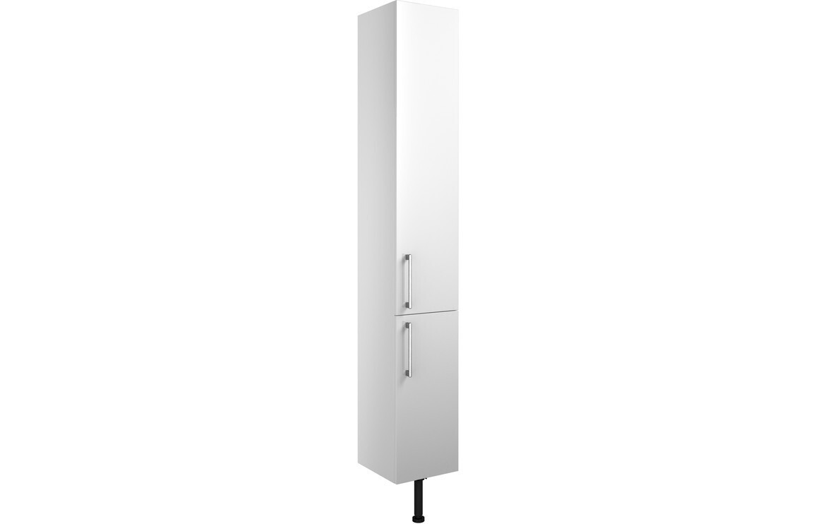 Elsie 300mm 2 Door Tall Unit - White Gloss