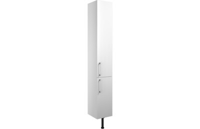 Elsie 300mm 2 Door Tall Unit - White Gloss