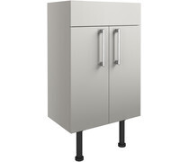 Elsie 500mm Basin Unit - Light Grey Gloss