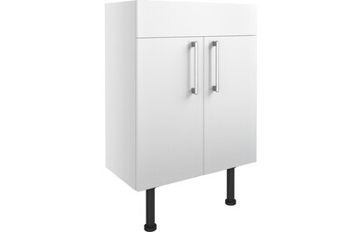 Elsie 600mm Basin Unit - White Gloss