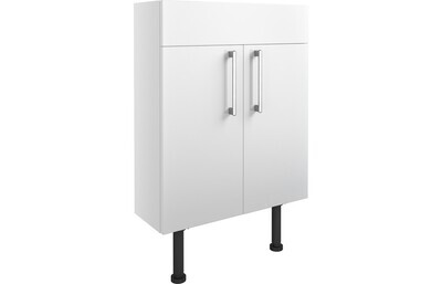 Elsie 600mm Slim Basin Unit - White Gloss Elsie 600mm Slim Basin Unit - White Gloss