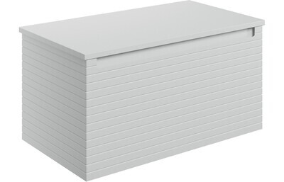 Esme 800mm Wall Hung 1 Drawer Basin Unit & Worktop - Matt Mineral Grey Esme 800mm Wall Hung 1 Drawer Basin Unit & Worktop - Matt Mineral Grey