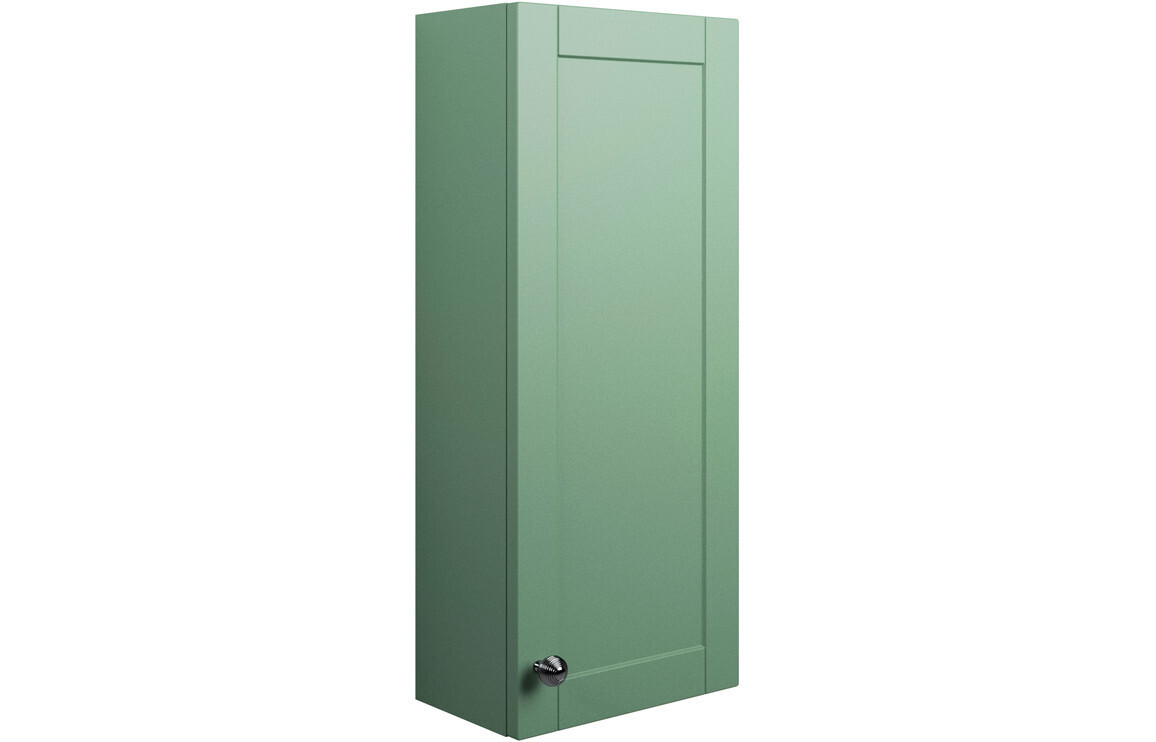 Charlotte 300mm 1 Door Wall Unit - Matt Sage Green