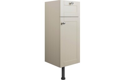 Charlotte 300mm 1 Drawer  1 Door Base Unit - Matt Latte Charlotte 300mm 1 Drawer  1 Door Base Unit - Matt Latte
