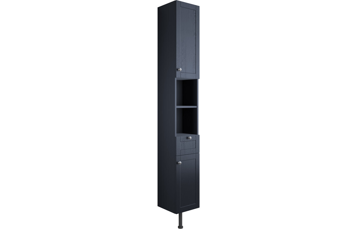 Charlotte 300mm 2 Door Tall Unit - Indigo Ash