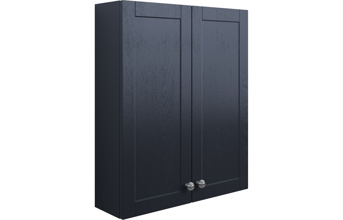 Charlotte 600mm 2 Door Wall Unit - Indigo Ash