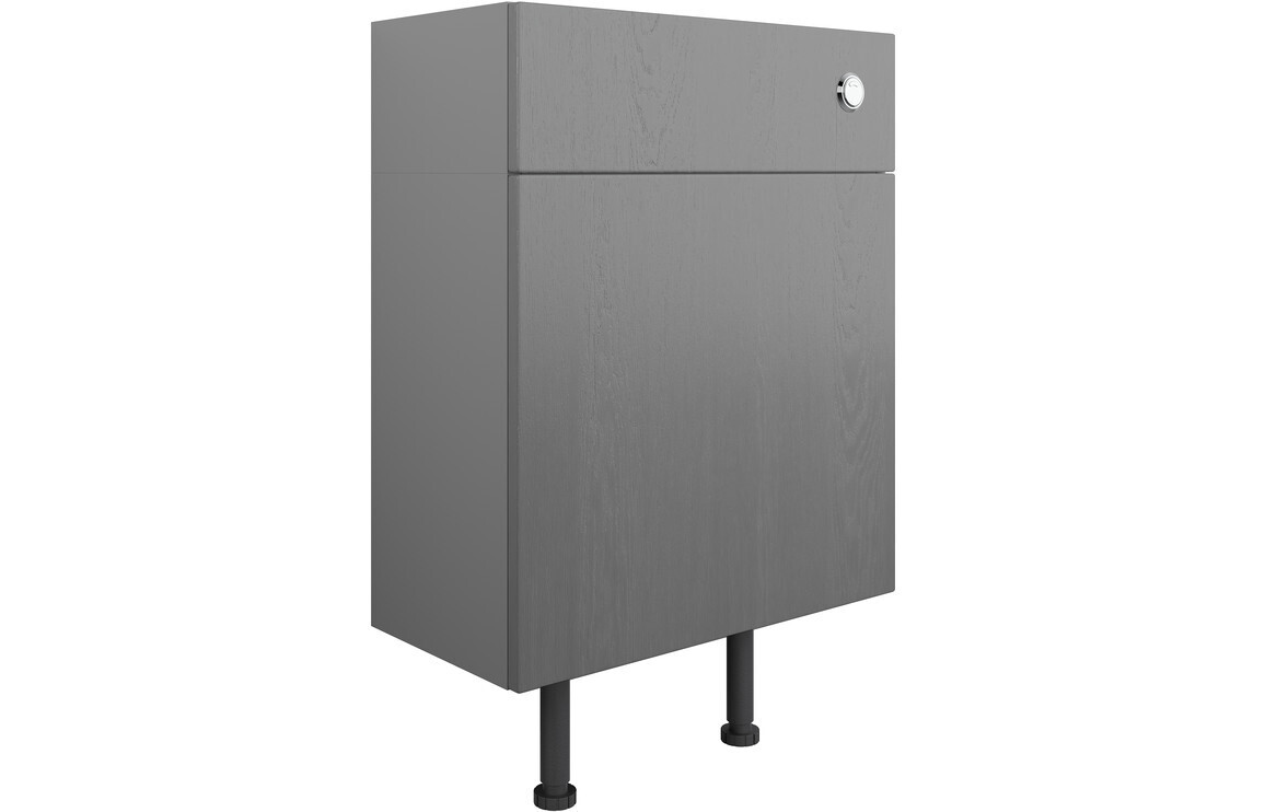 Charlotte 600mm WC Unit - Grey Ash