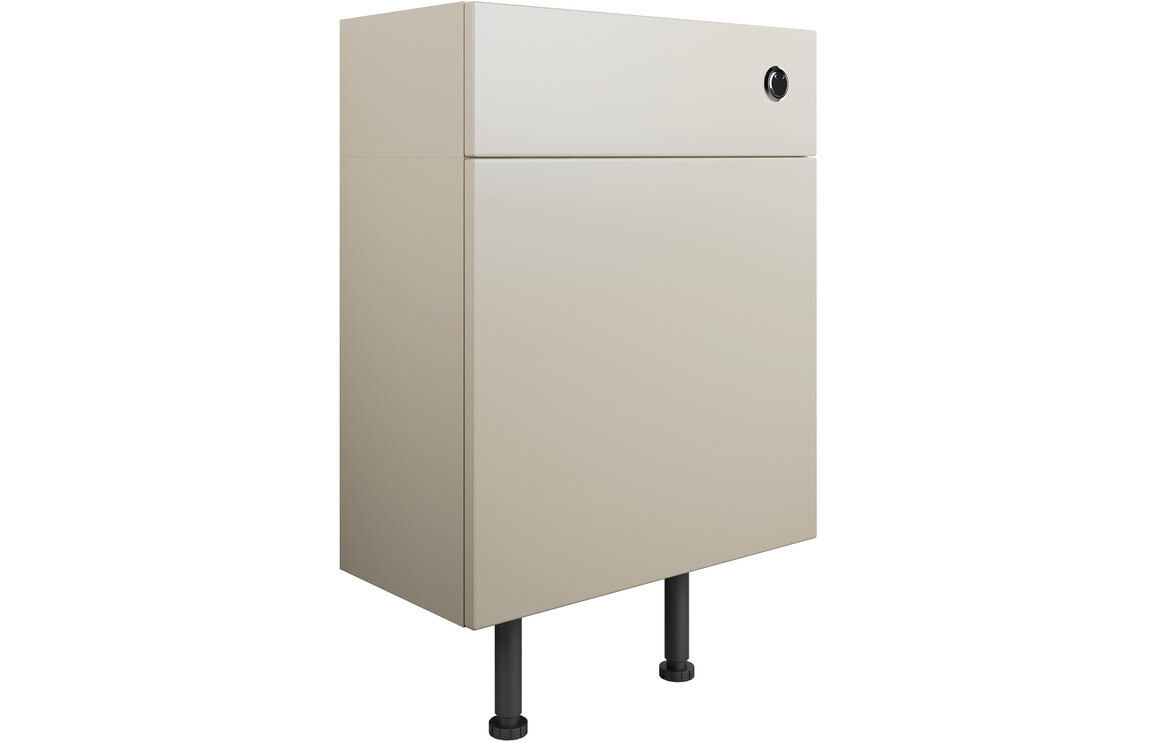 Charlotte 600mm WC Unit - Matt Latte