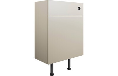 Charlotte 600mm WC Unit - Matt Latte