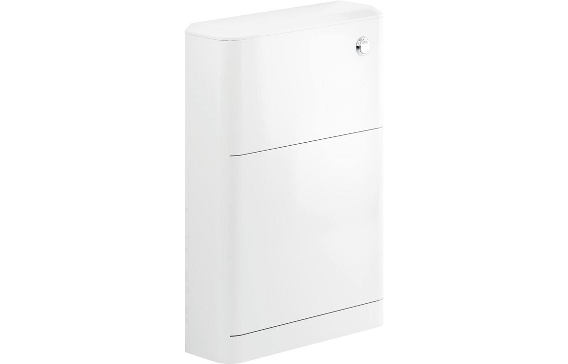 Clara 550mm Floor Standing WC Unit - White Gloss