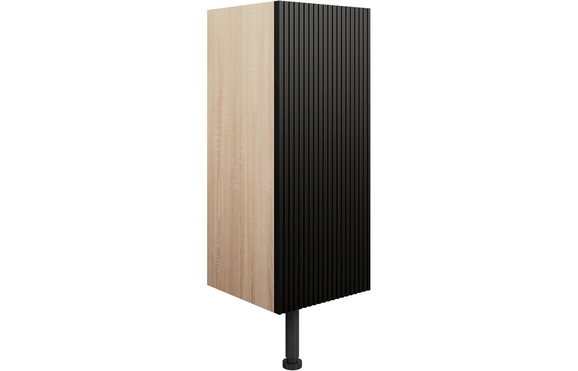 Evelyn 300mm 1 Door Base Unit - Matt Graphite Grey