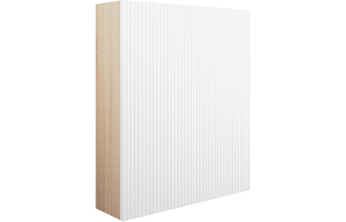 Evelyn 600mm 2 Door Wall Unit - Matt White