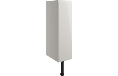Sienna 200mm Toilet Roll Holder - Pearl Grey Gloss Sienna 200mm Toilet Roll Holder - Pearl Grey Gloss