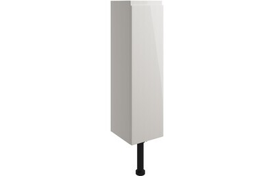 Sienna 200mm Slim Base Unit - Pearl Grey Gloss Sienna 200mm Slim Base Unit - Pearl Grey Gloss