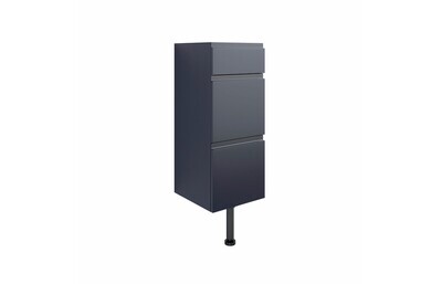 Sienna 300mm 3 Drawer Unit - Matt Indigo Blue Sienna 300mm 3 Drawer Unit - Matt Indigo Blue