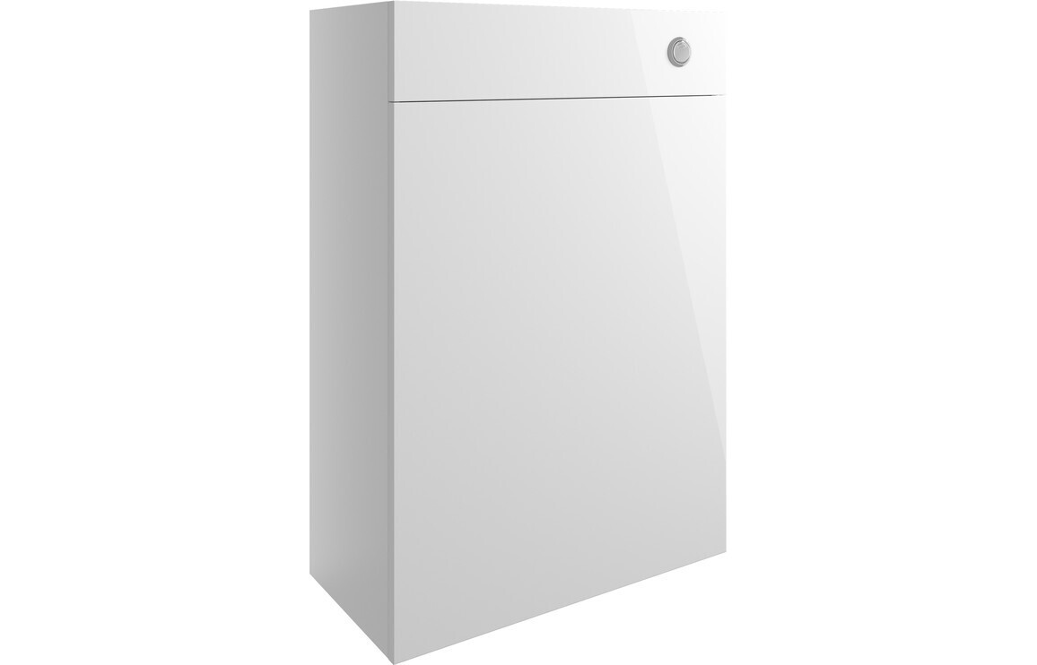 Sienna 600mm WC Unit - White Gloss