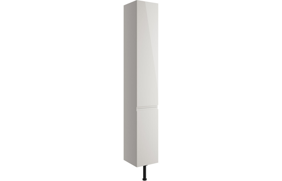 Sienna 300mm Tall Unit - Pearl Grey Gloss