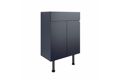 Sienna 600mm Basin Unit - Matt Indigo Blue