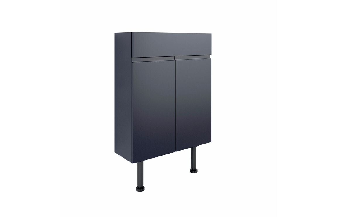 Sienna 600mm Slim Basin Unit - Matt Indigo Blue