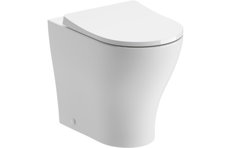 Lucy Rimless Back To Wall WC & Soft Close Seat