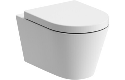 CeCe Rimless Wall Hung WC & Soft Close Seat